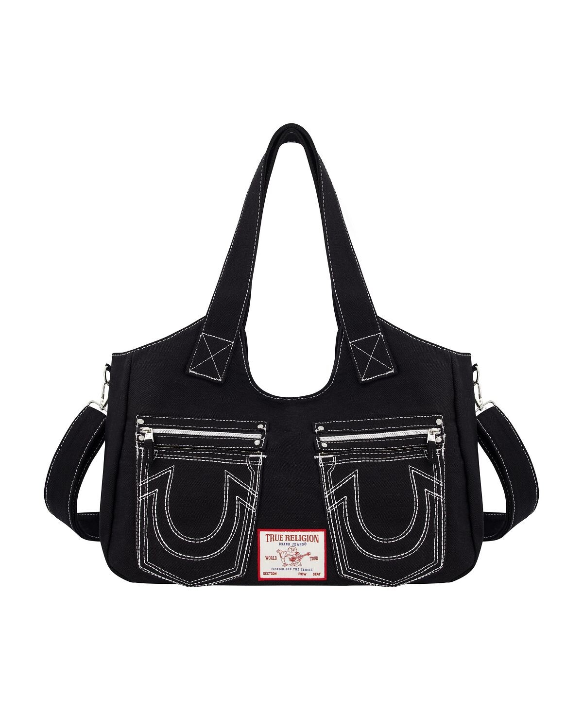Сумка-саквояж «Подкова» ЧЕРНАЯ True Religion, черный
Сумка-саквояж «Подкова» ЧЕРНАЯ True Religion, черный