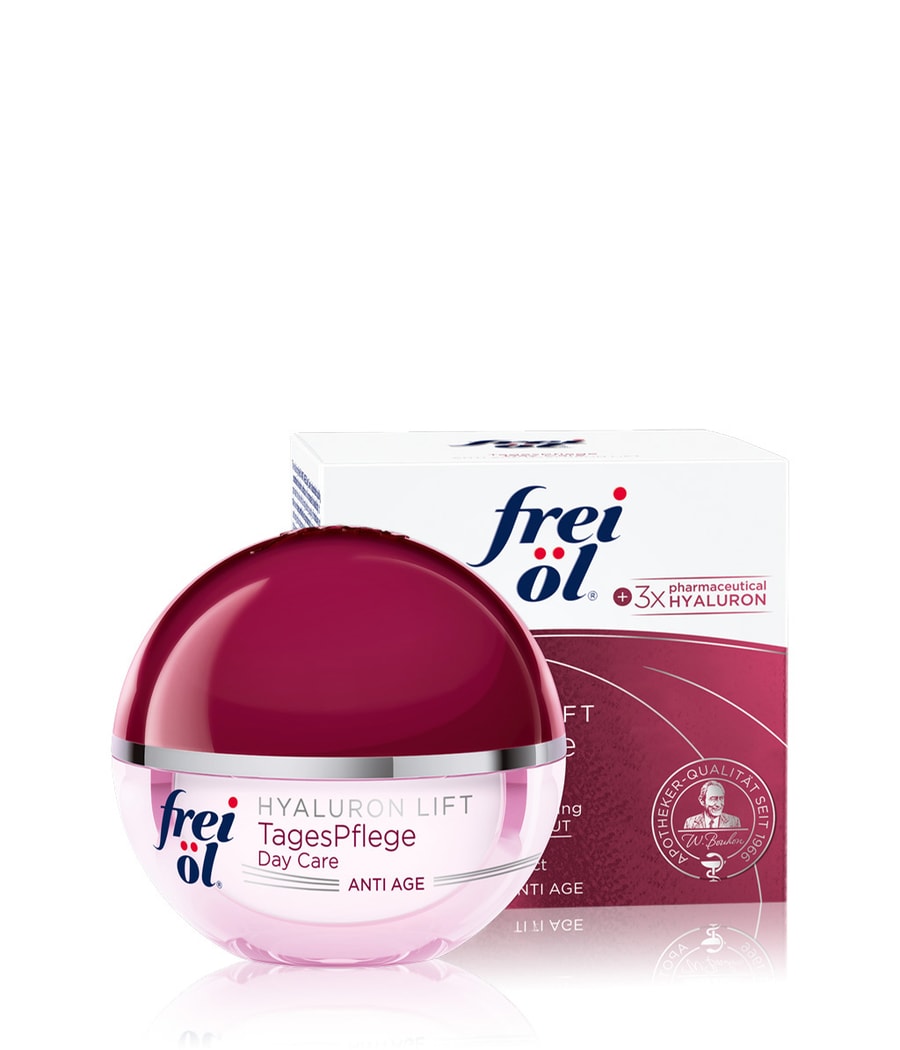Дневной крем frei öl Anti Age Hyaluron Lift Day Care, 50 ml
Дневной крем frei öl Anti Age Hyaluron Lift Day Care, 50 ml