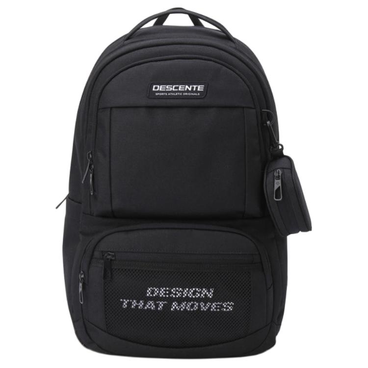 DESCENTE 22-литровый рюкзак из нейлона черный унисекс, Black 
DESCENTE 22-литровый рюкзак из нейлона черный унисекс, Black