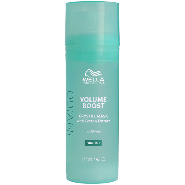 Маска для придания объема волосам, 145 мл Wella Professionals Invigo color brilliance
Маска для придания объема волосам, 145 мл Wella Professionals Invigo color brilliance