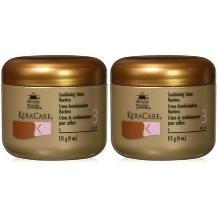 KeraCare Conditioning Creme Hairdress 4 унции - Упаковка из 2 шт
KeraCare Conditioning Creme Hairdress 4 унции - Упаковка из 2 шт