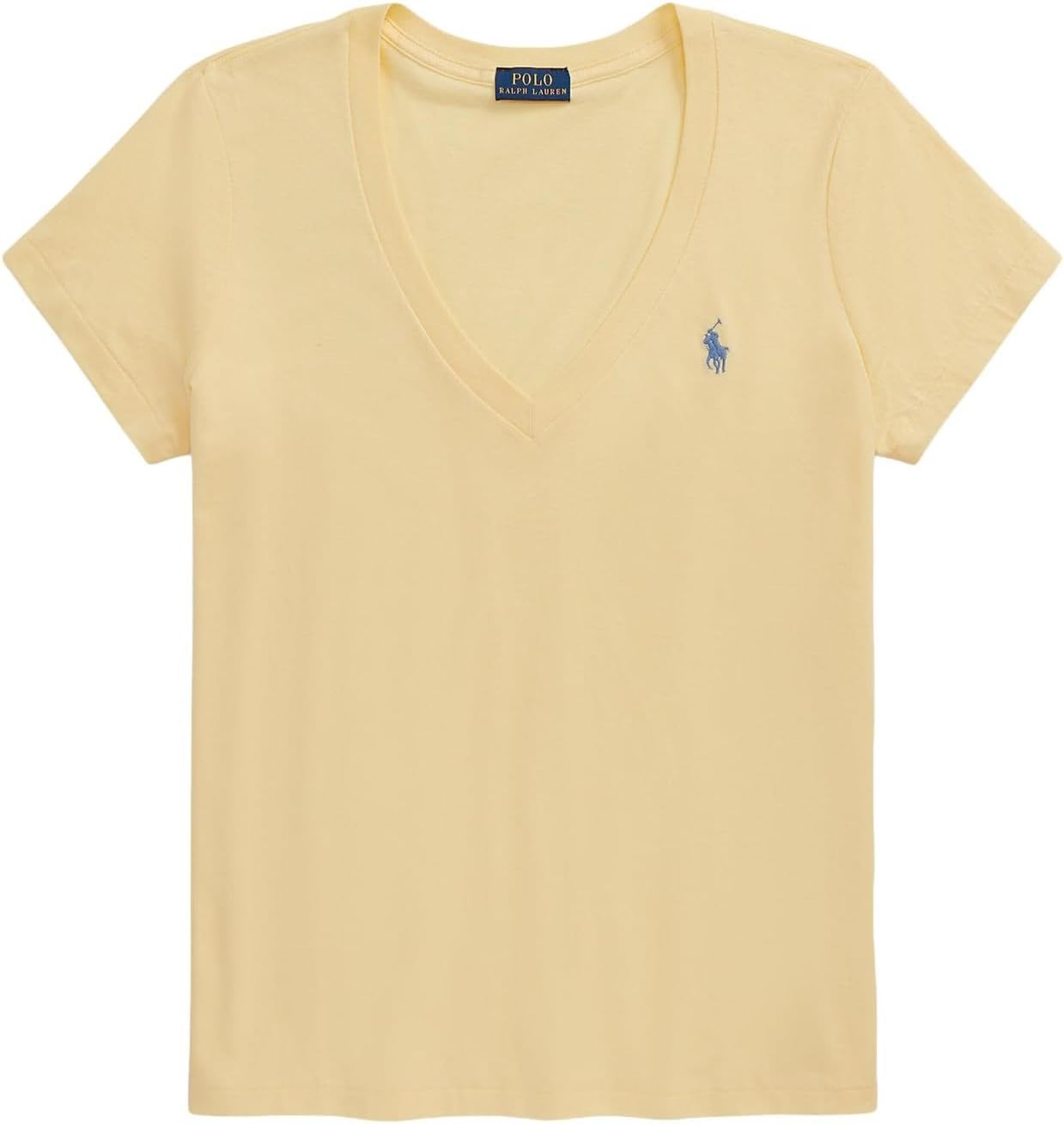 Polo RL женская футболка с V-образным вырезом и пони POLO RALPH LAUREN, T-Bird Yellow.
Polo RL женская футболка с V-образным вырезом и пони POLO RALPH LAUREN, T-Bird Yellow.