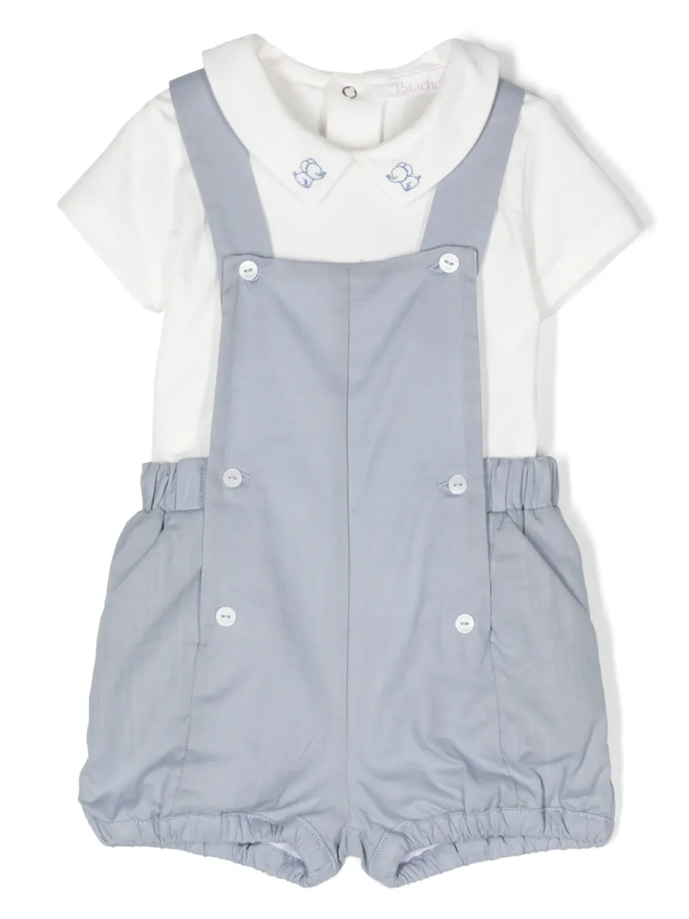 Комплект из топа и шортов Patachou, синий
Комплект из топа и шортов Patachou, синий