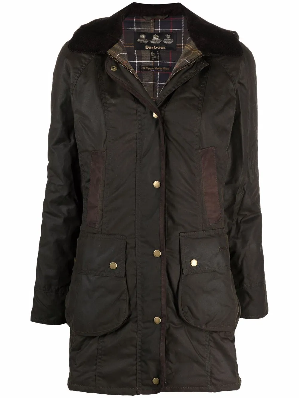 Вощеное пальто Barbour, зеленый
Вощеное пальто Barbour, зеленый
