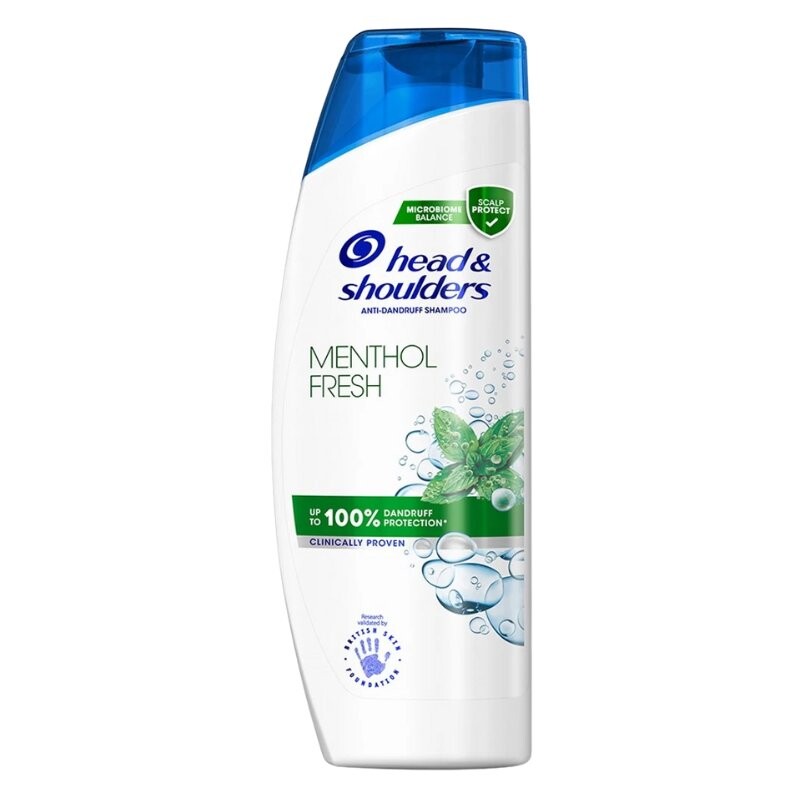 Head&Shoulders, Menthol Fresh, шампунь для волос против перхоти, 400 мл Head & Shoulders
Head&Shoulders, Menthol Fresh, шампунь для волос против перхоти, 400 мл Head & Shoulders