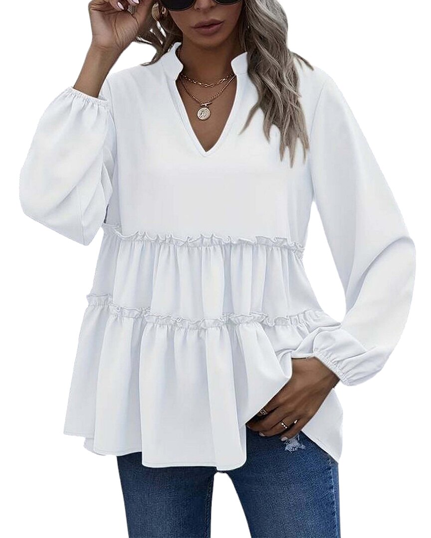 Женская блузка Linda Charm, 10, белый
Женская блузка Linda Charm, 10, белый