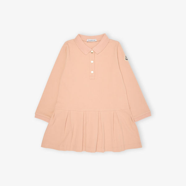 Платье Moncler с длинными рукавами из хлопкового пике плиссированное 3 месяца-3 года, розовый
Платье Moncler с длинными рукавами из хлопкового пике плиссированное 3 месяца-3 года, розовый