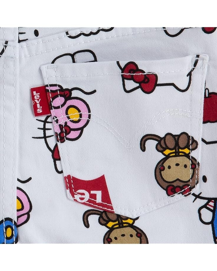 Брюки Levi'S Hello Kitty Pull-On Jeggin, белый 
Брюки Levi'S Hello Kitty Pull-On Jeggin, белый