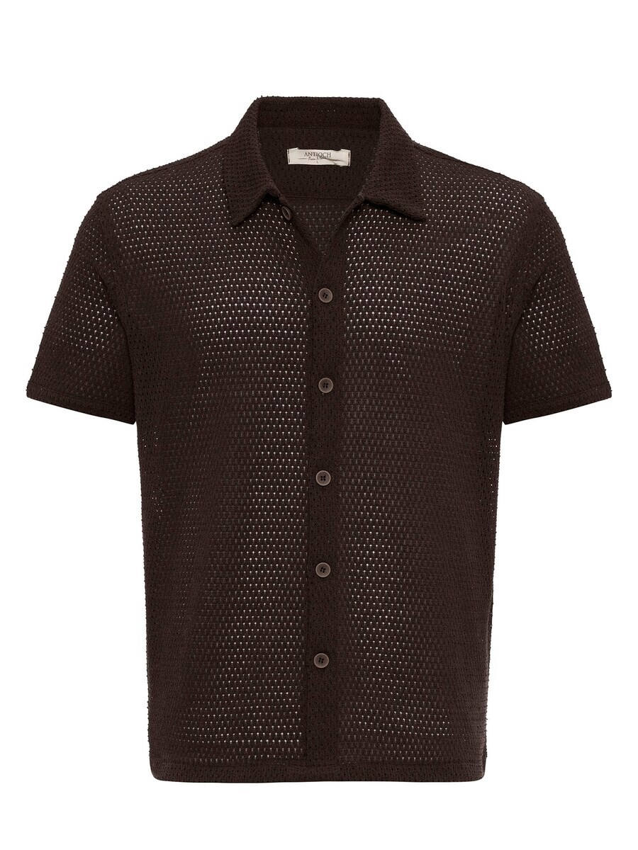 Комфортная рубашка Antioch, мокка 
Комфортная рубашка Antioch, мокка