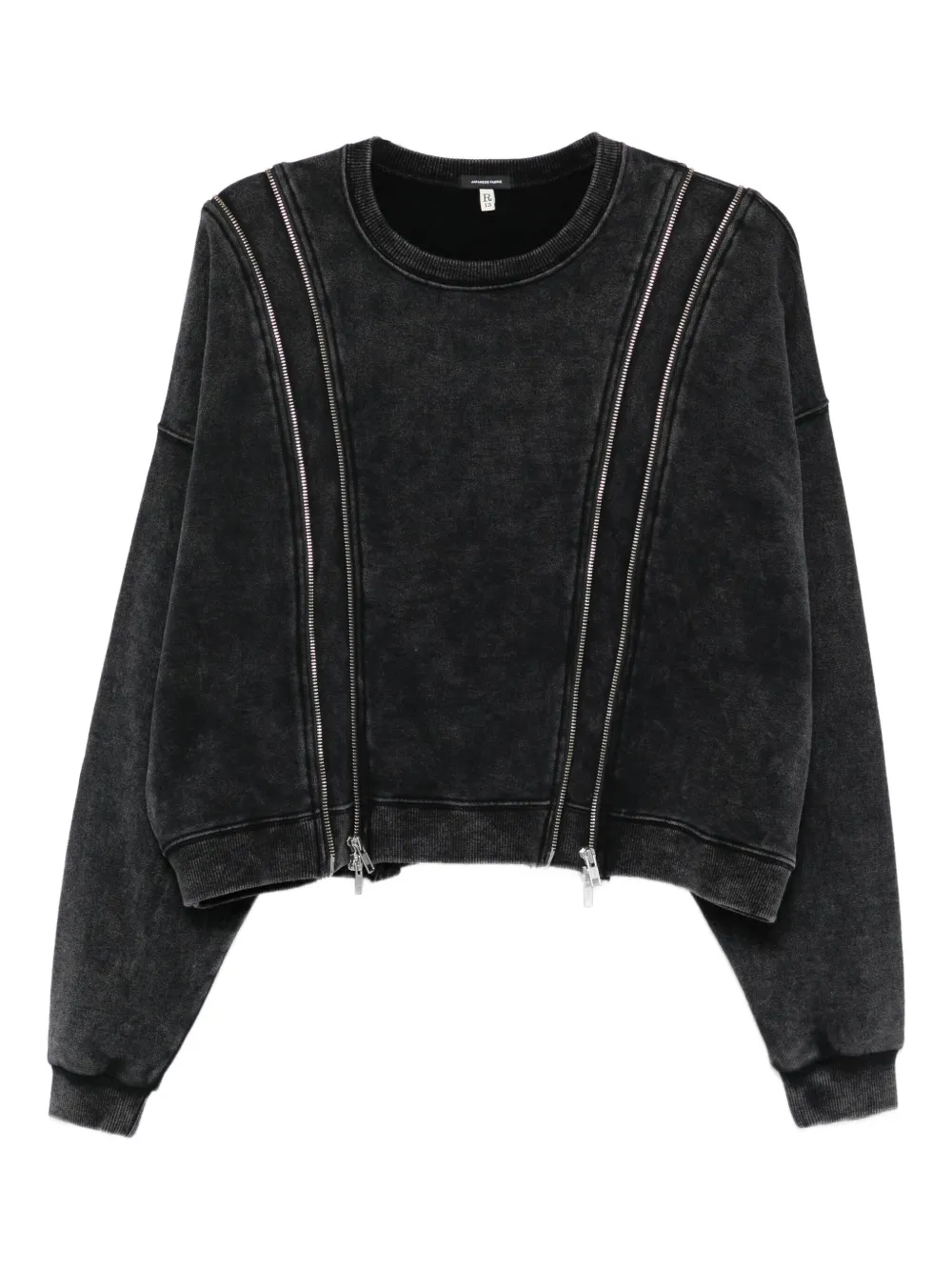 Толстовка с декоративной молнией R13, черный
Толстовка с декоративной молнией R13, черный