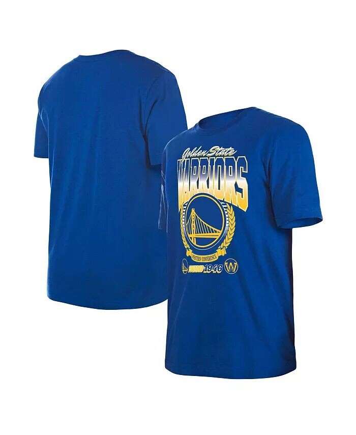 Мужская и женская футболка Royal Golden State Warriors Summer Classics New Era, синий
Мужская и женская футболка Royal Golden State Warriors Summer Classics New Era, синий