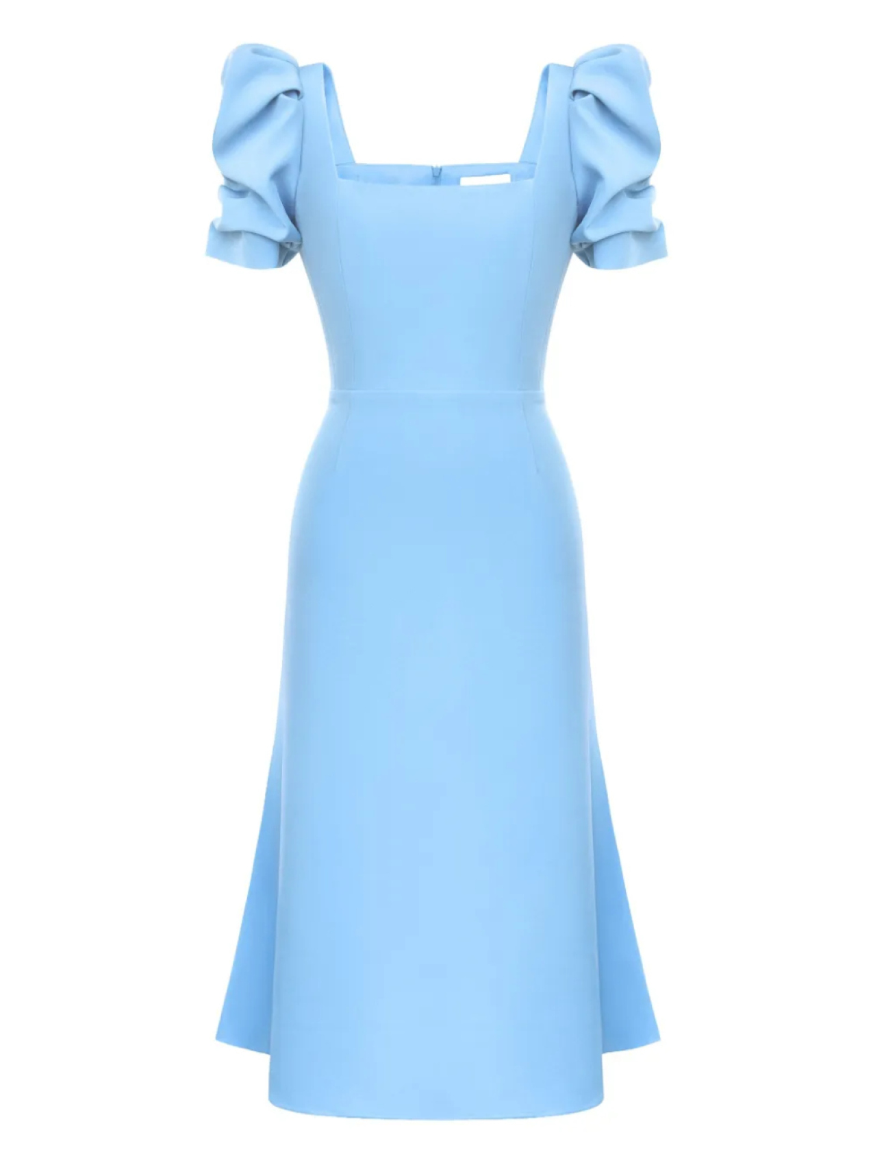 POST MERIDIEM платье миди с квадратным вырезом, синий
POST MERIDIEM платье миди с квадратным вырезом, синий