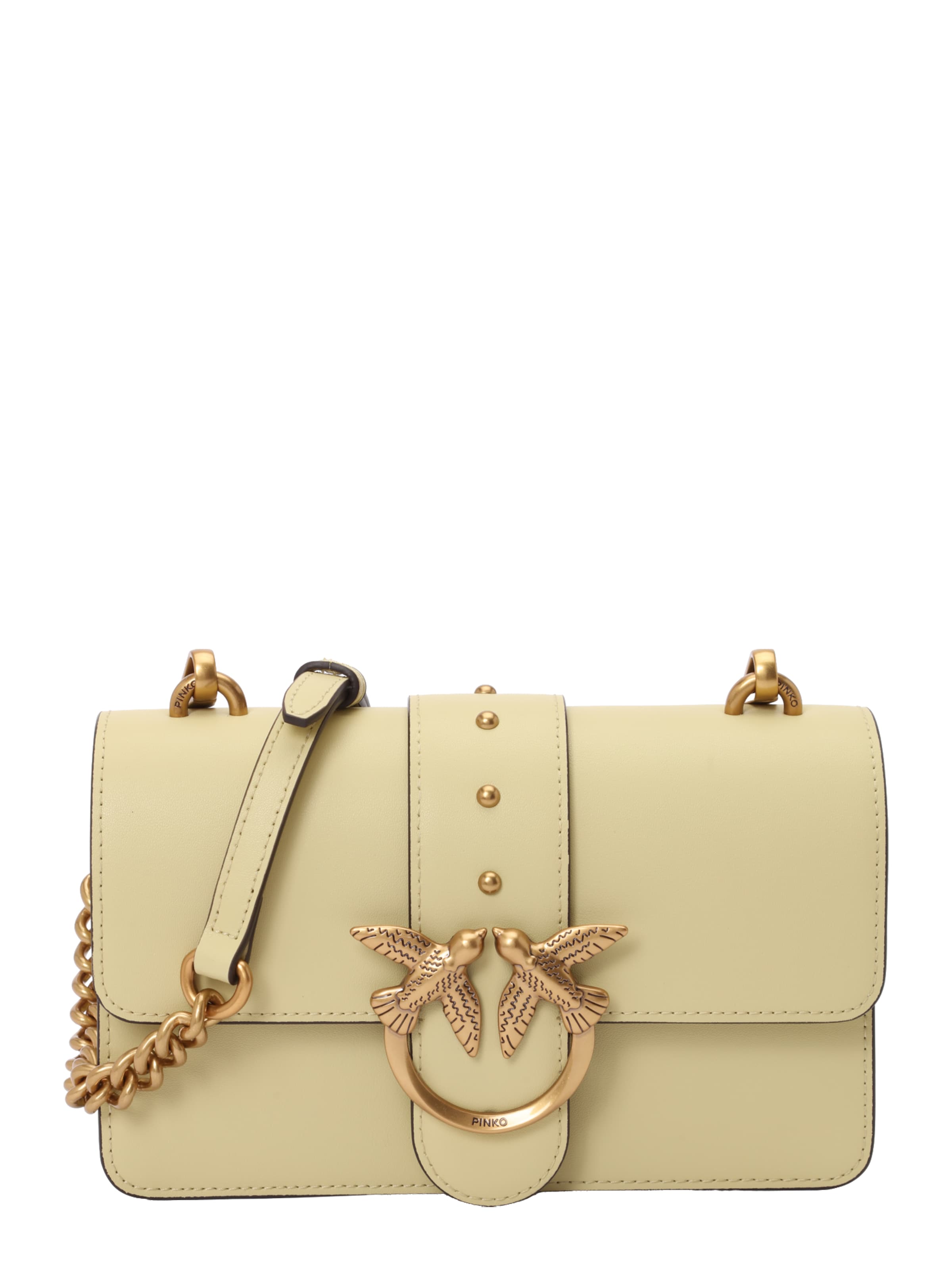 PINKO Плечевая сумка 'Love' в светло-желтом цвете
PINKO Плечевая сумка 'Love' в светло-желтом цвете