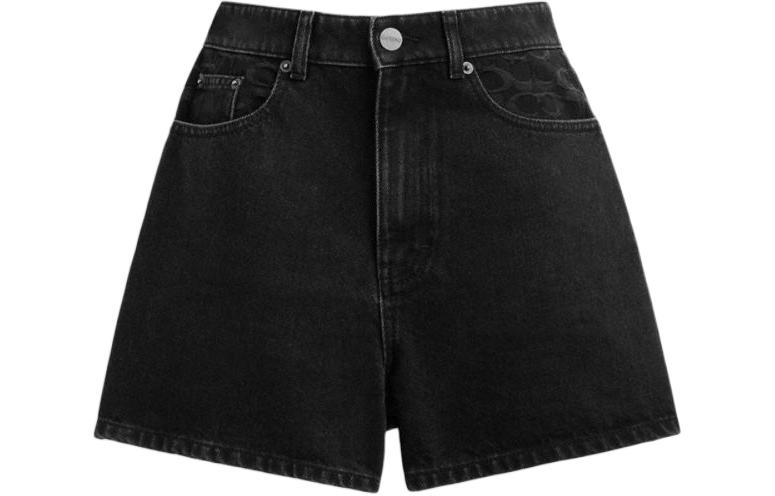 SS24 Джинсовые шорты женские черные COACH
SS24 Джинсовые шорты женские черные COACH