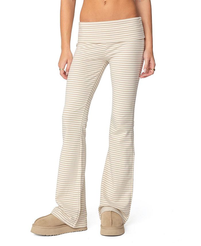 Леггинсы-клеш Kaeli Stripey Edikted, коричневый/бежевый
Леггинсы-клеш Kaeli Stripey Edikted, коричневый/бежевый