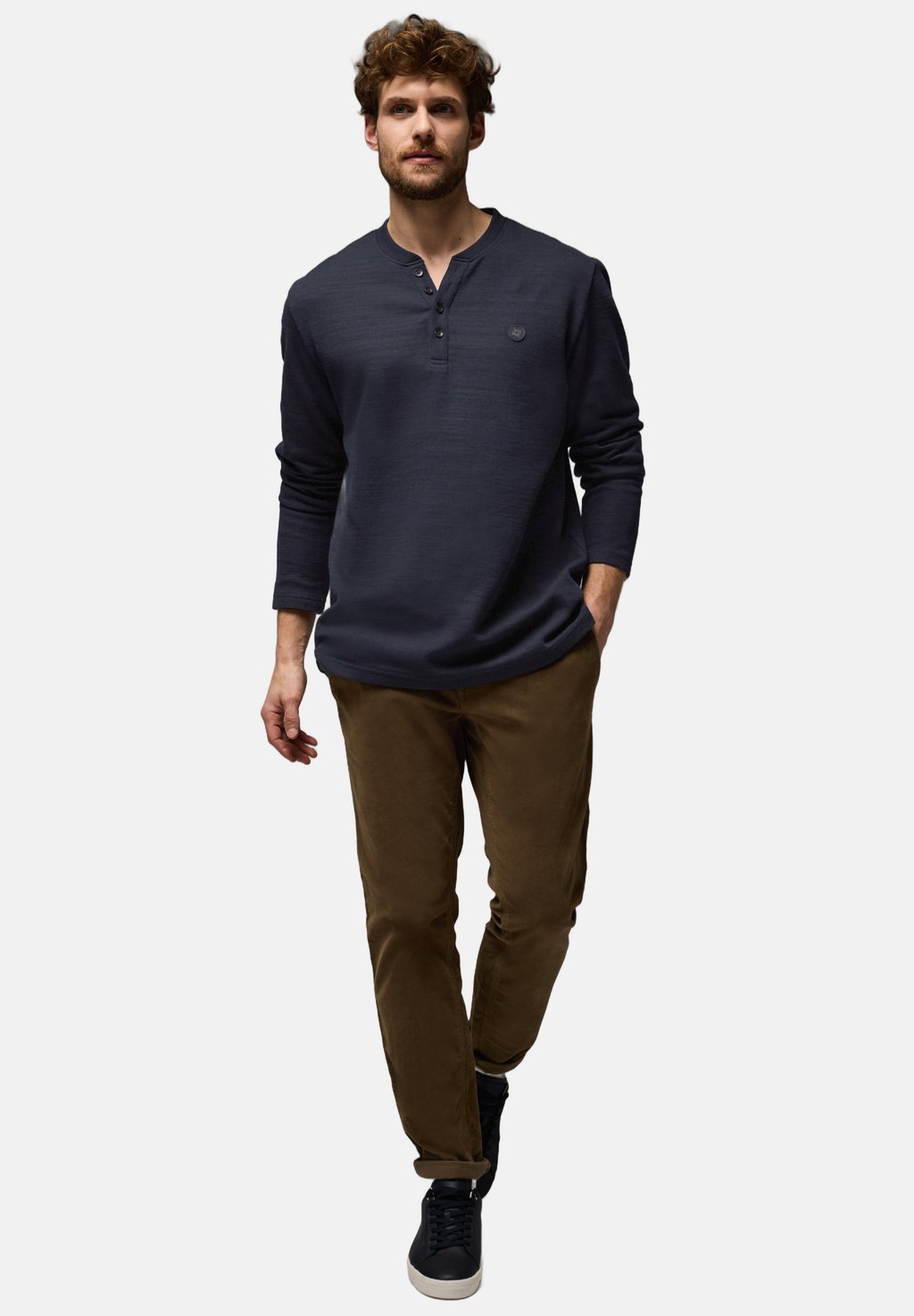 Лонгслив Street One MEN, темно-синий 
Лонгслив Street One MEN, темно-синий