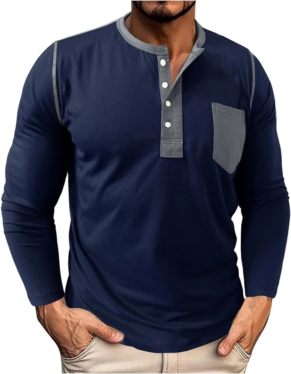 Футболка с длинным рукавом Color Block для мужчин
Футболка с длинным рукавом Color Block для мужчин