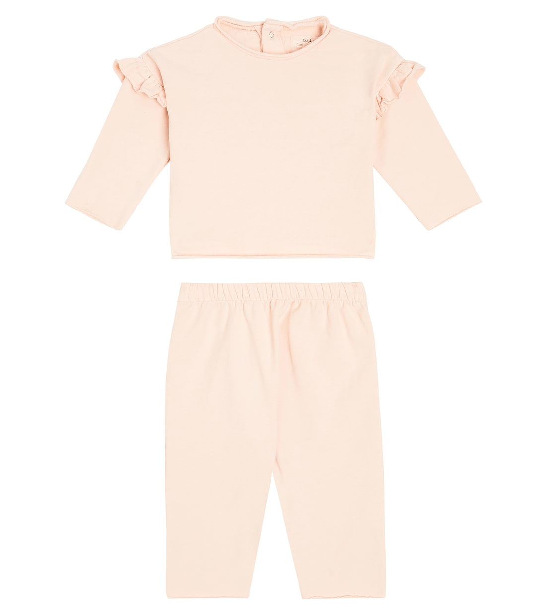 Комплект из топа и леггинсов из хлопковой смеси для младенцев Il Gufo, Cream&Strawberry
Комплект из топа и леггинсов из хлопковой смеси для младенцев Il Gufo, Cream&Strawberry