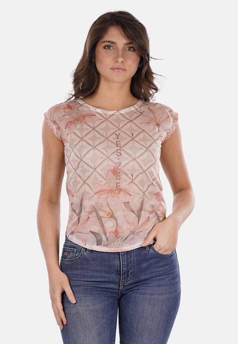 Футболка с принтом Yes Zee, бежевый
Футболка с принтом Yes Zee, бежевый