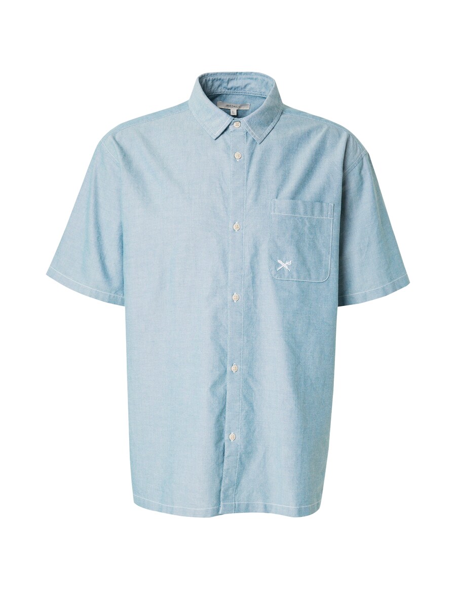 Удобная рубашка на пуговицах Iriedaily Samuel Easy, светло-синий 
Удобная рубашка на пуговицах Iriedaily Samuel Easy, светло-синий
