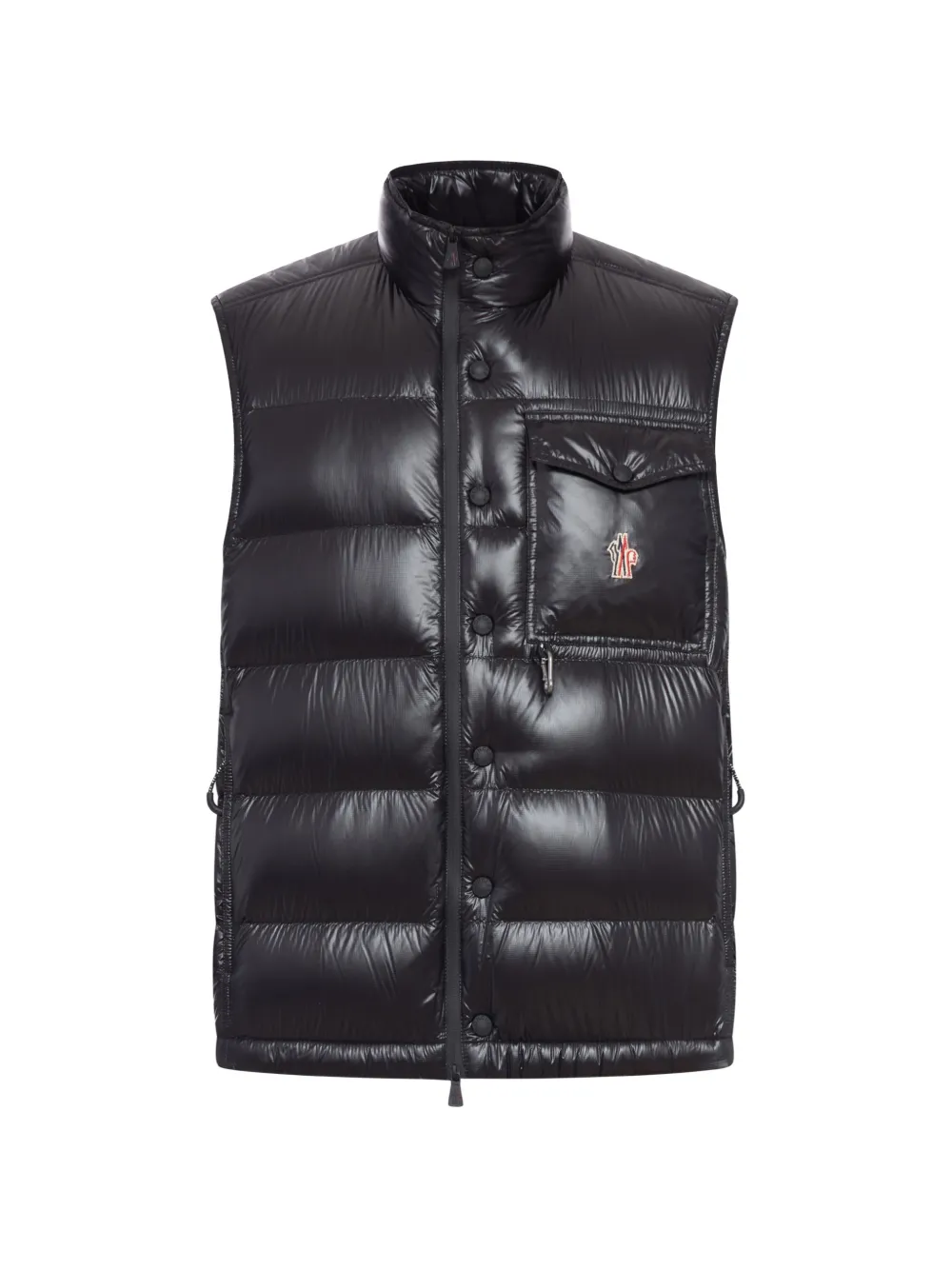 Стеганный жилет на молнии Moncler Grenoble, черный
Стеганный жилет на молнии Moncler Grenoble, черный