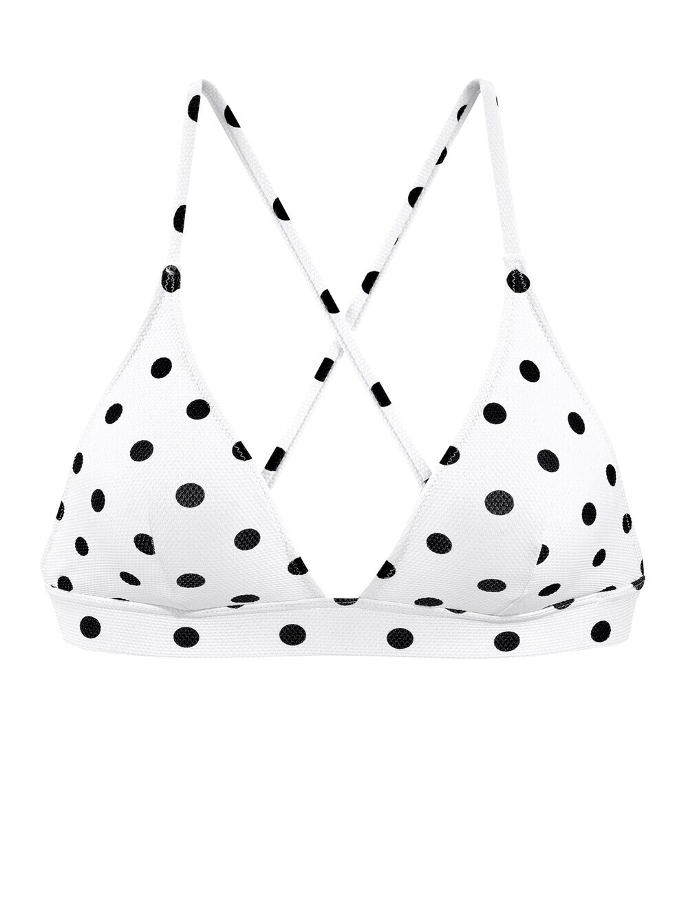 Треугольный топ бикини LASCANA, белый
Треугольный топ бикини LASCANA, белый