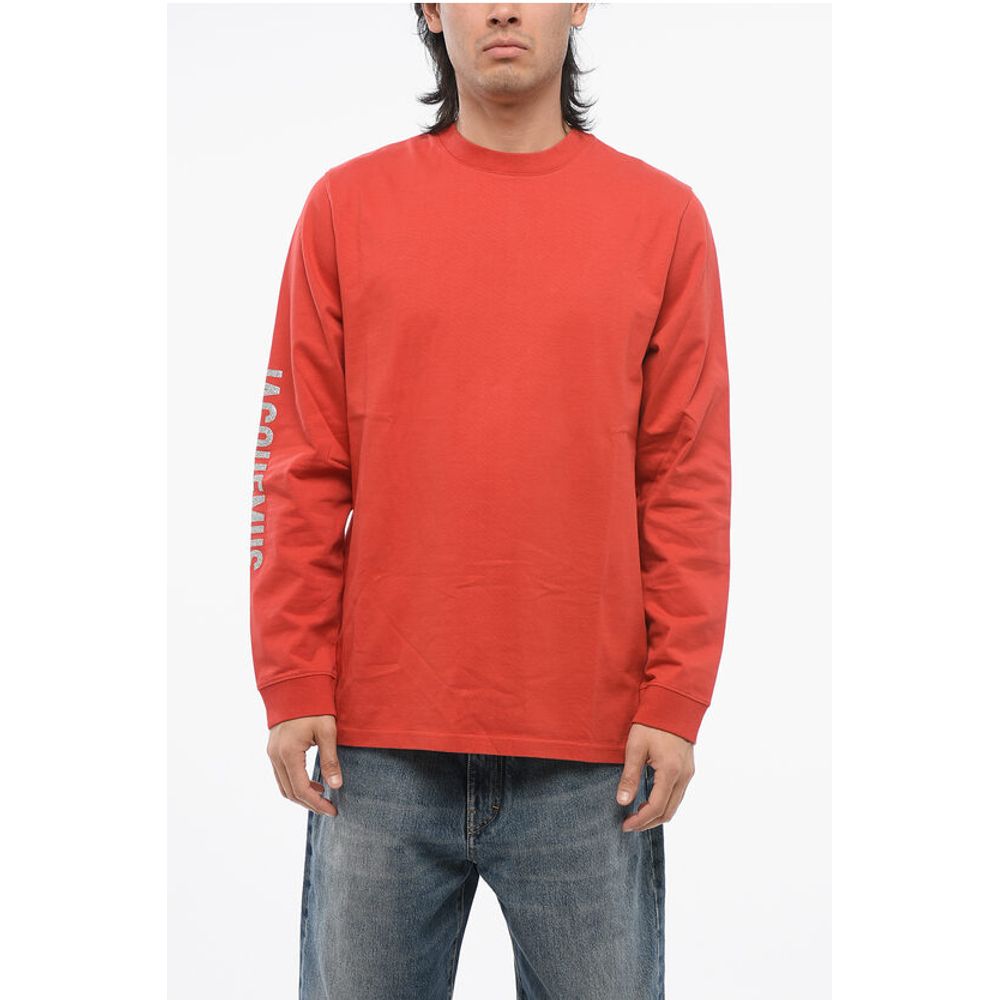 Футболка BRILHO из хлопка с круглым вырезом и блестящим логотипом Jacquemus, Red
Футболка BRILHO из хлопка с круглым вырезом и блестящим логотипом Jacquemus, Red