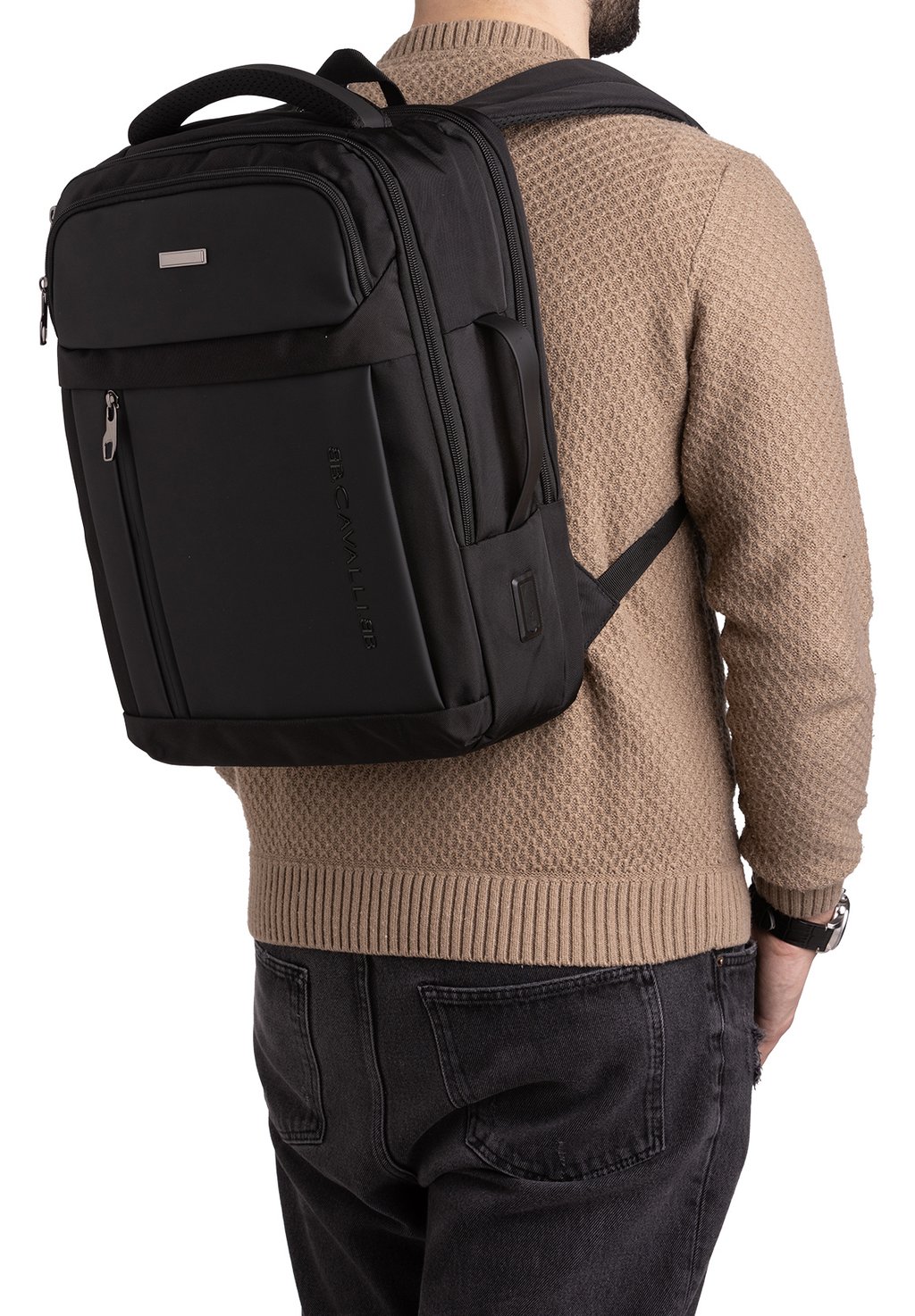 Рюкзак B.Cavalli, черный
Рюкзак B.Cavalli, черный