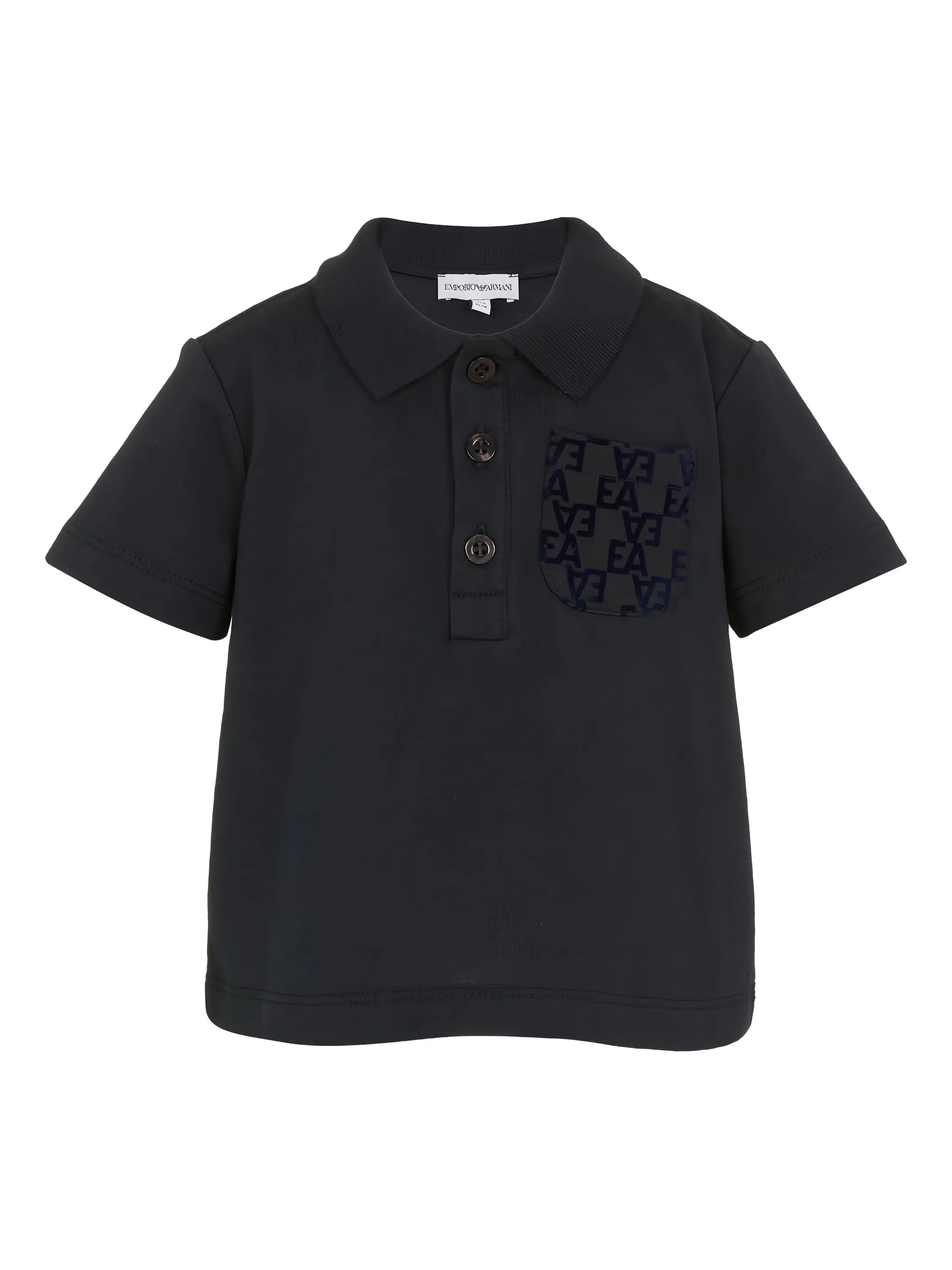 Рубашка поло с фактурным логотипом Emporio Armani Kids, синий
Рубашка поло с фактурным логотипом Emporio Armani Kids, синий