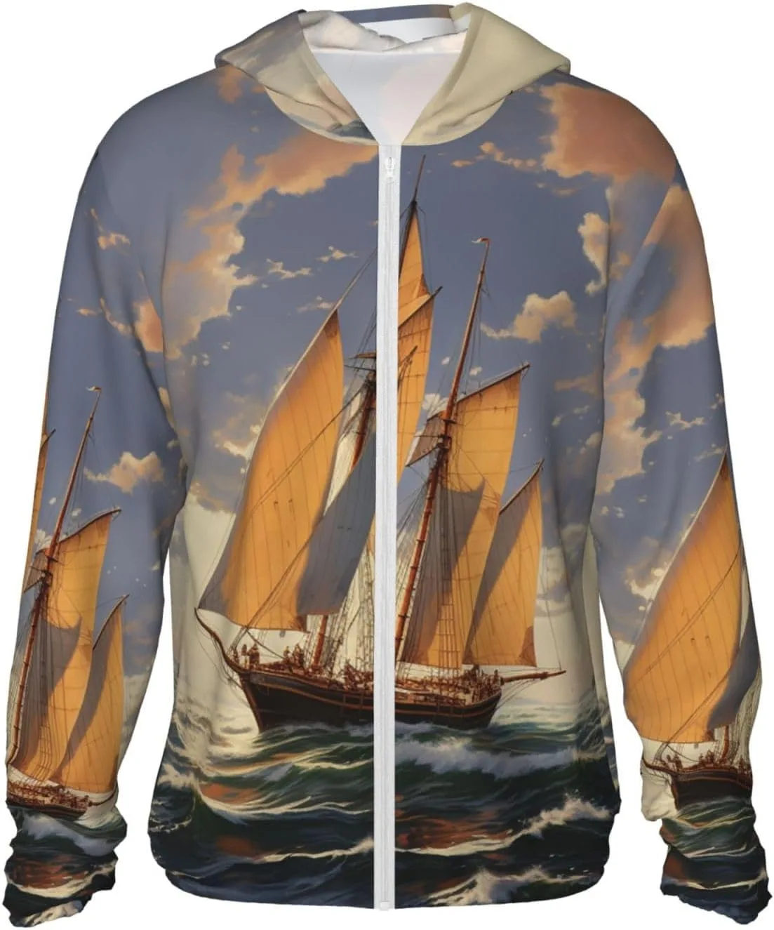 Толстовка с капюшоном Sailboat Ship Landscape, Full Zip, UPF 50+, с карманом HJBNW
Толстовка с капюшоном Sailboat Ship Landscape, Full Zip, UPF 50+, с карманом HJBNW