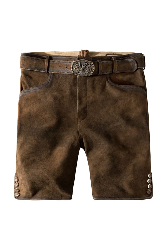 Традиционные кожаные брюки Фред Stockerpoint, цвет havanna gespeckt
Традиционные кожаные брюки Фред Stockerpoint, цвет havanna gespeckt