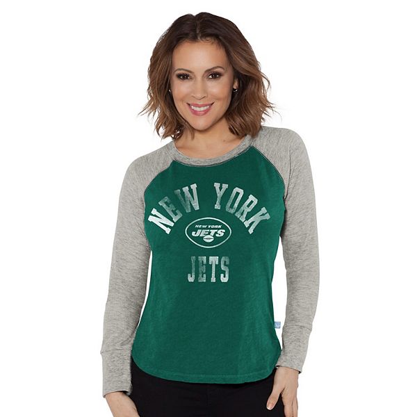 Женская футболка New York Jets с длинным рукавом реглан, вафельной вязки, зеленого/серого цвета G-Iii 4Her By Carl Banks, Зеленый, Женская футболка New York Jets с длинным рукавом реглан, вафельной вязки, зеленого/серого цвета G-Iii 4Her By Carl Banks
Женская футболка New York Jets с длинным рукавом реглан, вафельной вязки, зеленого/серого цвета G-Iii 4Her By Carl Banks, Зеленый, Женская футболка New York Jets с длинным рукавом реглан, вафельной вязки, зеленого/серого цвета G-Iii 4Her By Carl Banks