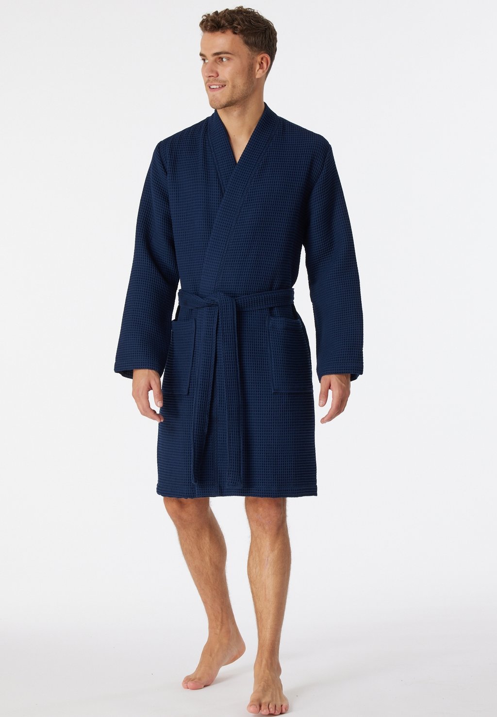 Халат ELEGANT Schiesser, темно-синий
Халат ELEGANT Schiesser, темно-синий