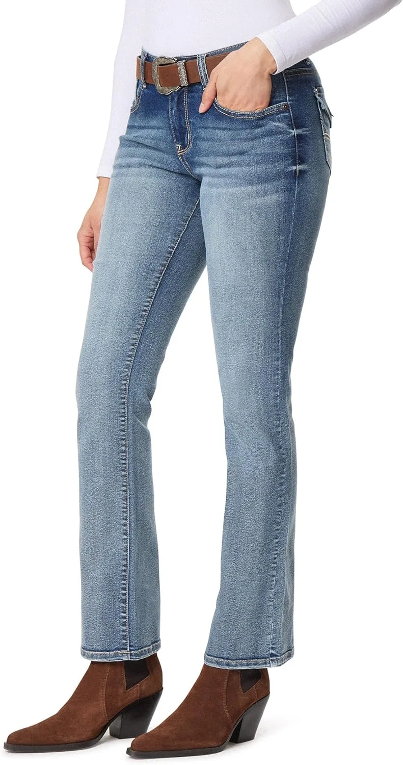 Джинсы WallFlower Legendary Slim Bootcut Mid-Rise с поясом
Джинсы WallFlower Legendary Slim Bootcut Mid-Rise с поясом