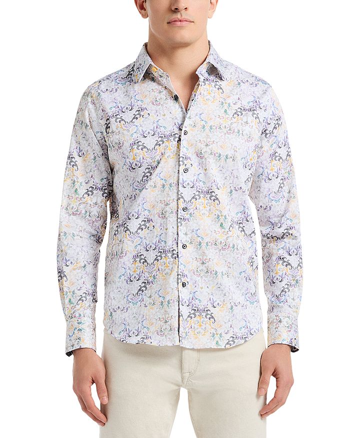 Хлопковая классическая рубашка на пуговицах с эластаном Croatia Robert Graham, мультиколор
Хлопковая классическая рубашка на пуговицах с эластаном Croatia Robert Graham, мультиколор