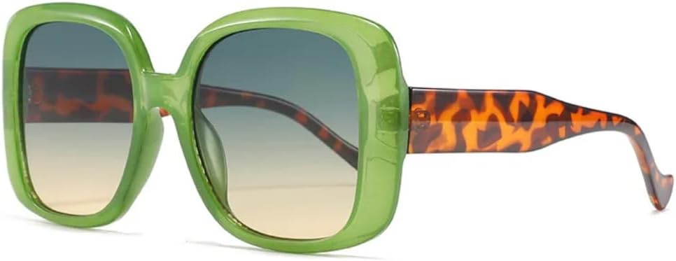 Солнцезащитные очки для мужчин и женщин - защита UV400 - зеленая леопардовая оправа с градиентными линзами, большие линзы, для занятий спортом на открытом воздухе и вождения DSVIGF, Green
Солнцезащитные очки для мужчин и женщин - защита UV400 - зеленая леопардовая оправа с градиентными линзами, большие линзы, для занятий спортом на открытом воздухе и вождения DSVIGF, Green