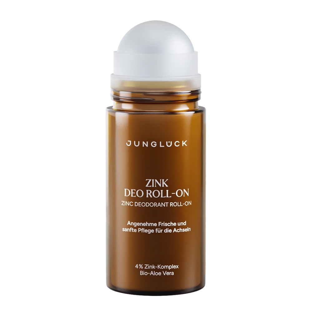 Дезодорант zink deo roll-on Junglueck, zink deo roll-on ohne duft, объем 50 мл
Дезодорант zink deo roll-on Junglueck, zink deo roll-on ohne duft, объем 50 мл