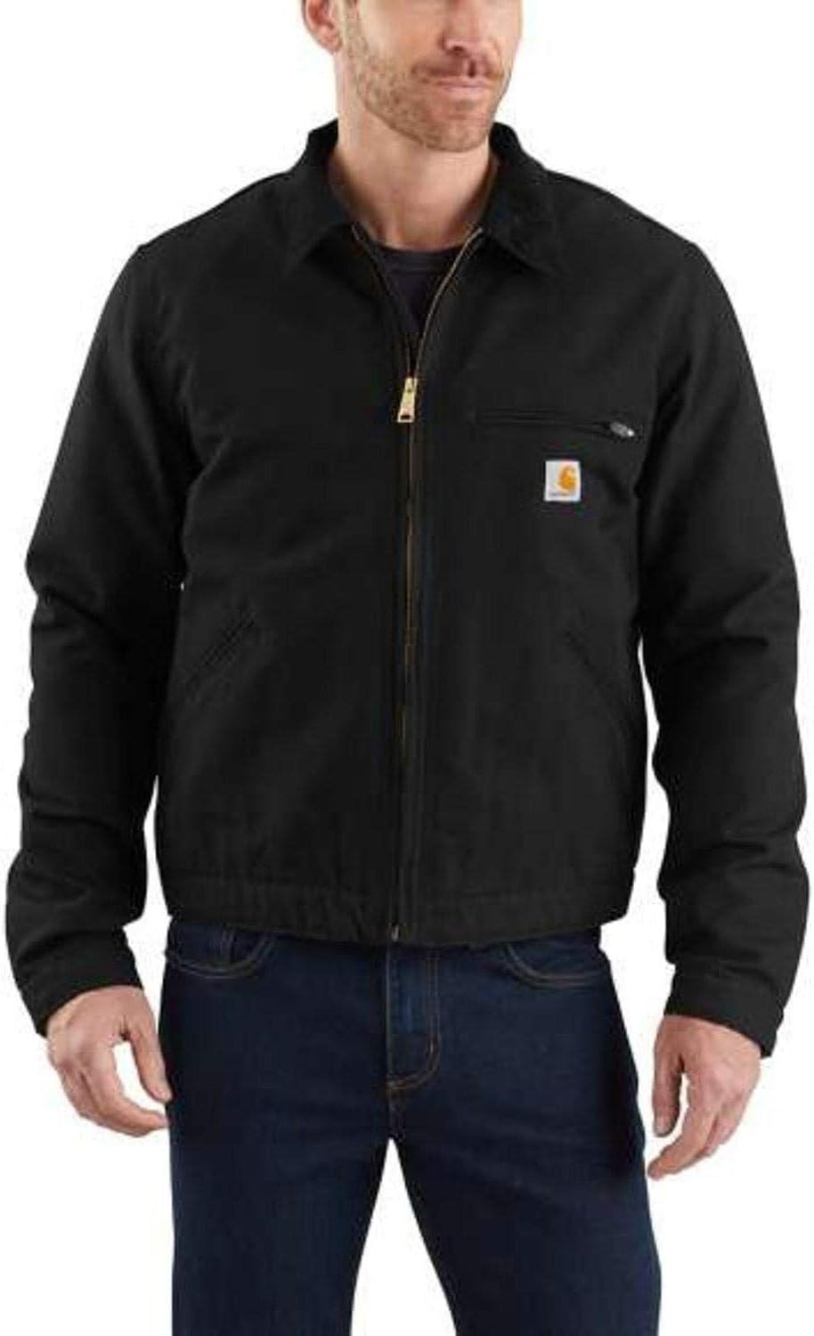 Carhartt мужская куртка Detroit с подкладкой из утиного одеяла, свободный крой, черный, размер M
Carhartt мужская куртка Detroit с подкладкой из утиного одеяла, свободный крой, черный, размер M