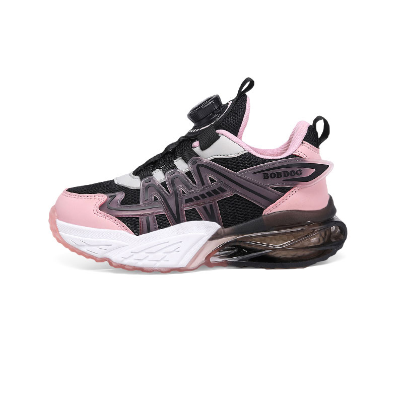 Нескользящие и износостойкие кроссовки Rebound с легкой амортизацией и низким верхом для детей. Детская обувь для повседневной жизни. BOBDOG, черный/розовый
Нескользящие и износостойкие кроссовки Rebound с легкой амортизацией и низким верхом для детей. Детская обувь для повседневной жизни. BOBDOG, черный/розовый