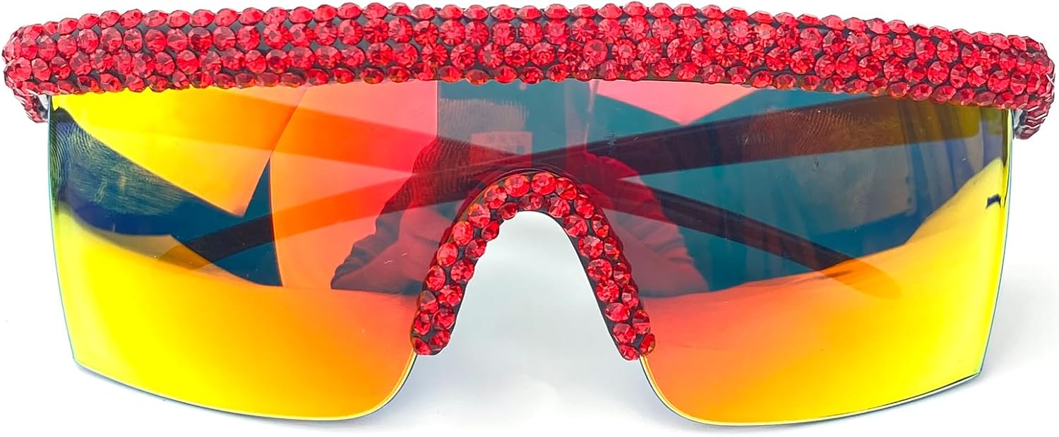 Солнцезащитные очки Diamond Square для женщин, большие солнцезащитные очки со стразами, 2024 год, роскошные блестящие очки в стиле ретро, цельные солнцезащитные очки mincl, Red
Солнцезащитные очки Diamond Square для женщин, большие солнцезащитные очки со стразами, 2024 год, роскошные блестящие очки в стиле ретро, цельные солнцезащитные очки mincl, Red