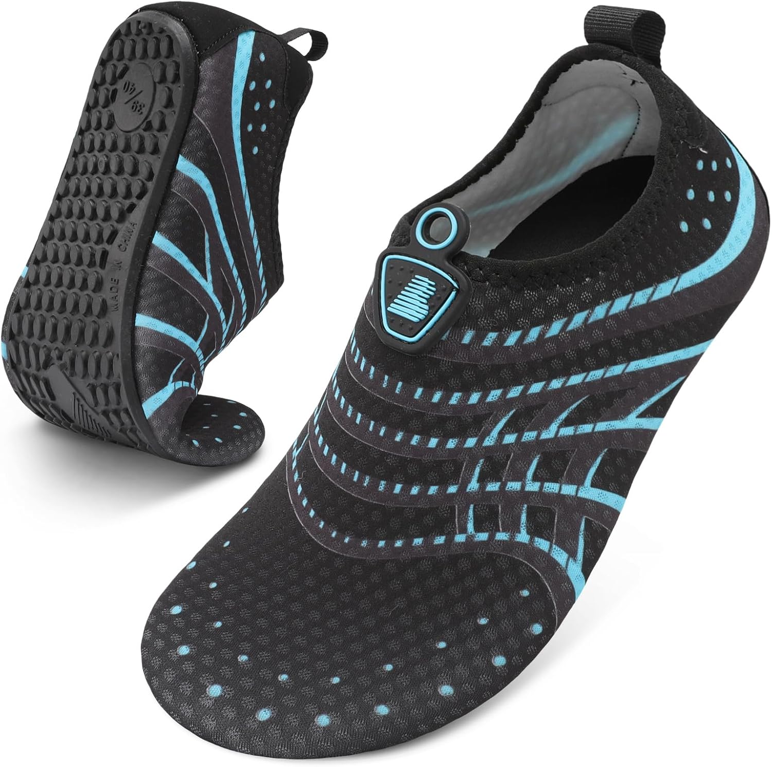 Быстросохнущие водные спортивные кроссовки для плавания BARERUN (унисекс), голубой
Быстросохнущие водные спортивные кроссовки для плавания BARERUN (унисекс), голубой