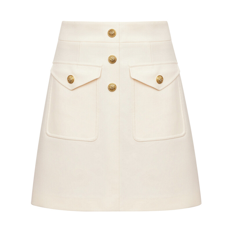 Юбка Deep Breath трапециевидной формы из саржи, черный
Юбка Deep Breath трапециевидной формы из саржи, черный