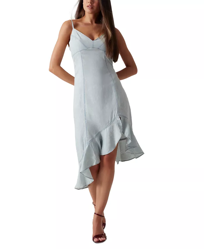 Женское платье Francisca с асимметричным подолом и рюшами GUESS, синий
Женское платье Francisca с асимметричным подолом и рюшами GUESS, синий