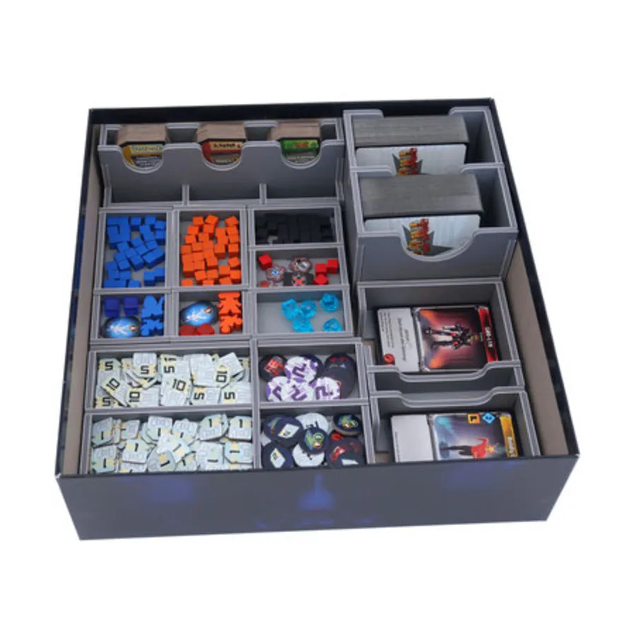 Вставка для Кланка! В! Космос! и расширения V2, Inserts and Organizers A-F (Folded Space)
Вставка для Кланка! В! Космос! и расширения V2, Inserts and Organizers A-F (Folded Space)