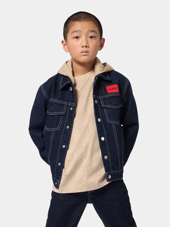 Джинсовая куртка стандартного кроя Hugo, синий
Джинсовая куртка стандартного кроя Hugo, синий