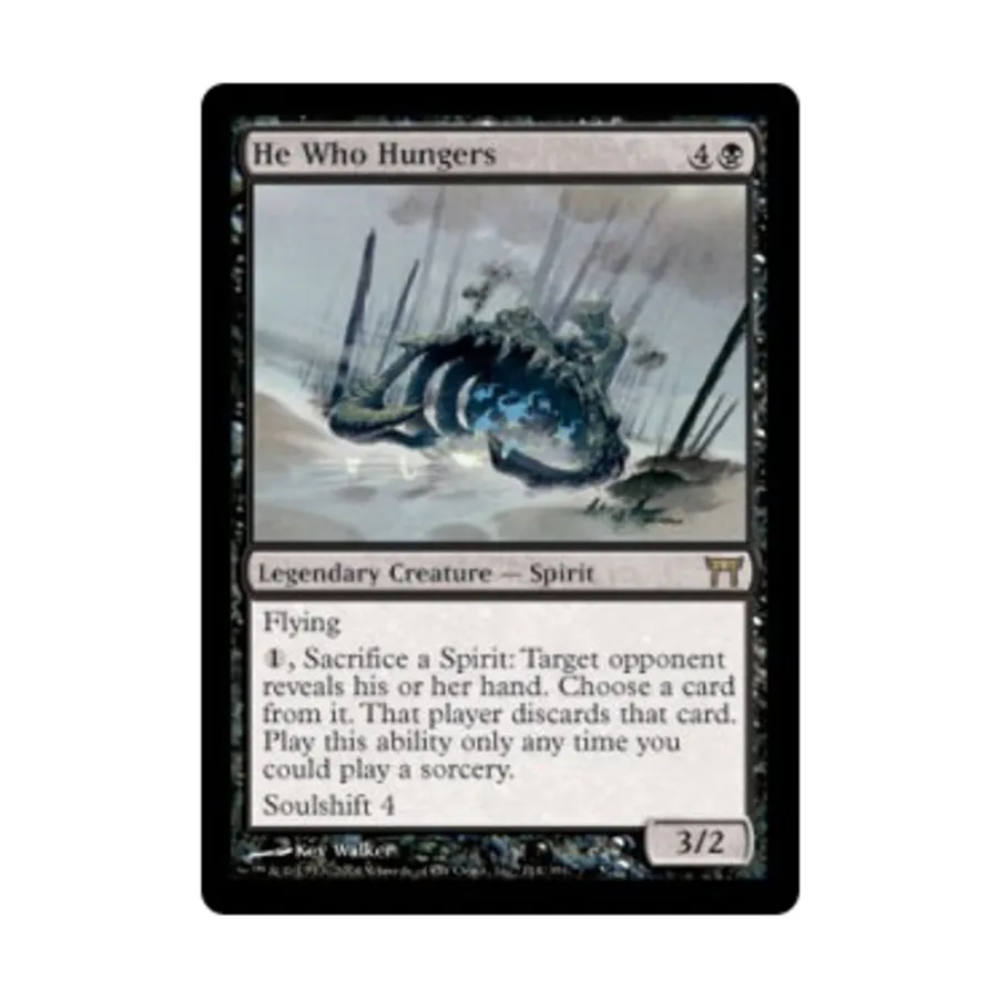 CCG Тот, кто голоден (клавиша R), MTG - Champions of Kamigawa
CCG Тот, кто голоден (клавиша R), MTG - Champions of Kamigawa