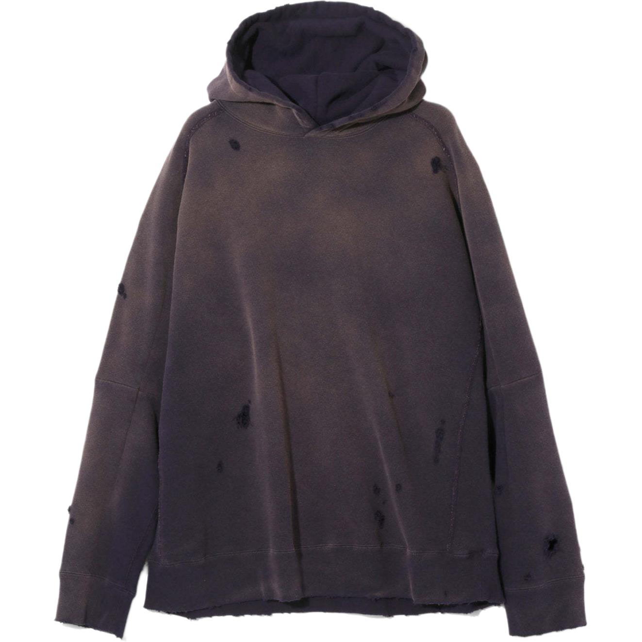 Потертая хлопковая худи Needles, фиолетовый
Потертая хлопковая худи Needles, фиолетовый