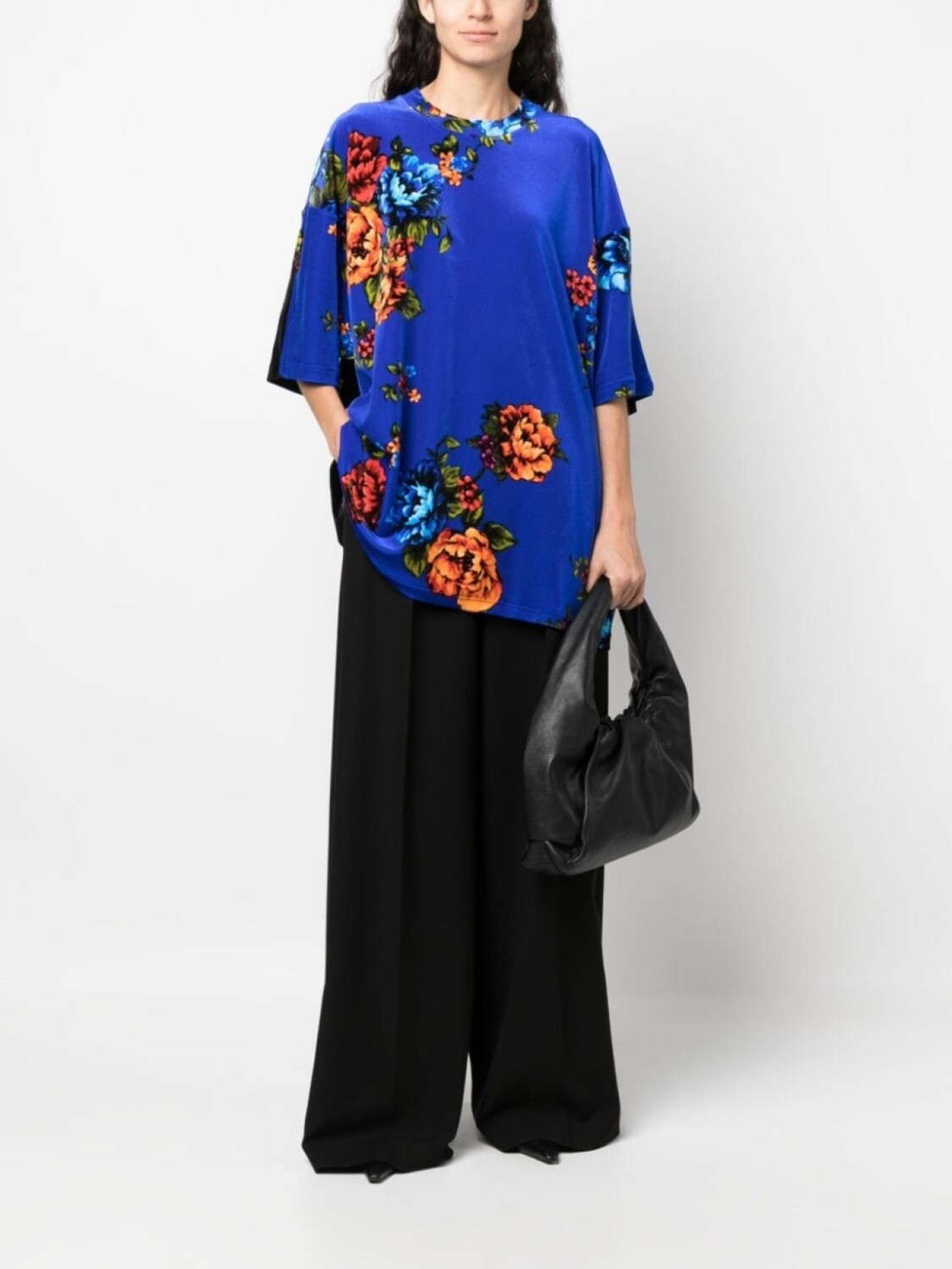 Блузка с короткими рукавами и цветочным принтом VETEMENTS, синий, Черный, Блузка с короткими рукавами и цветочным принтом VETEMENTS, синий
Блузка с короткими рукавами и цветочным принтом VETEMENTS, синий, Черный, Блузка с короткими рукавами и цветочным принтом VETEMENTS, синий