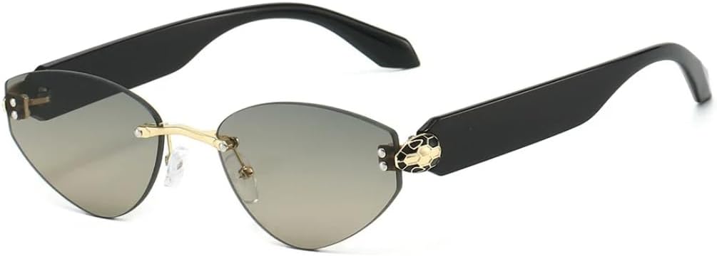 Роскошные безрамочные солнцезащитные очки овальной формы с градиентным переходом для женщин, идеально сочетающиеся с модными мужскими очками UV400 VVTWSSW, Black Green
Роскошные безрамочные солнцезащитные очки овальной формы с градиентным переходом для женщин, идеально сочетающиеся с модными мужскими очками UV400 VVTWSSW, Black Green