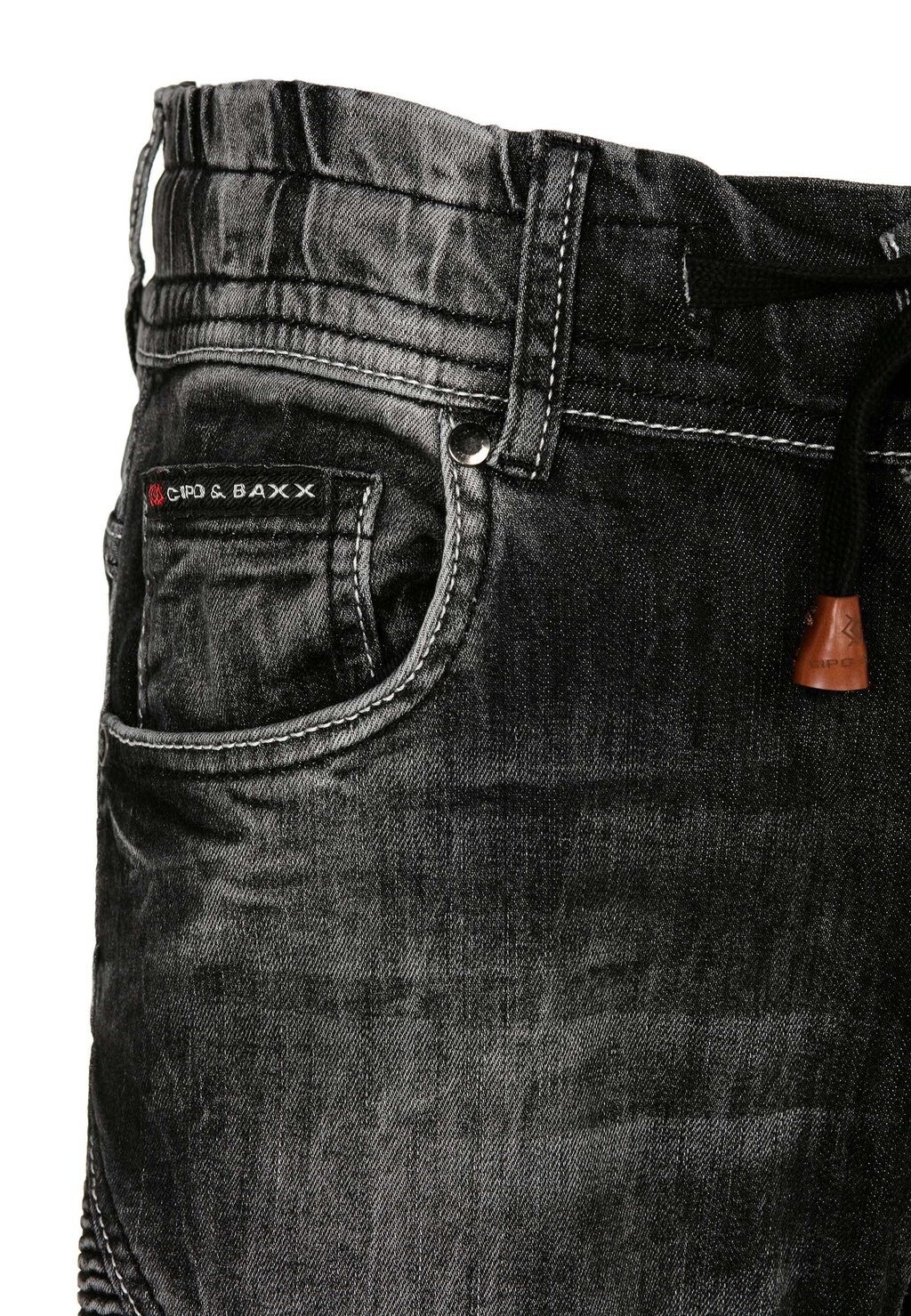 Джинсы облегающего кроя MIT CARGOTASCHEN Cipo & Baxx, черный
Джинсы облегающего кроя MIT CARGOTASCHEN Cipo & Baxx, черный